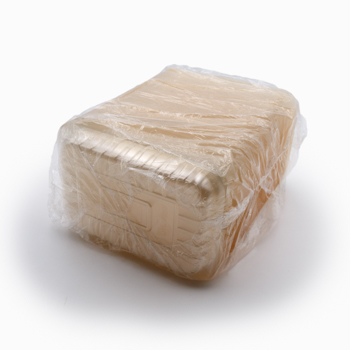 Paquete de 175 pzs bandejas para alimentos 230x157x23 mm  600 ml  21,5 g PLA transparente