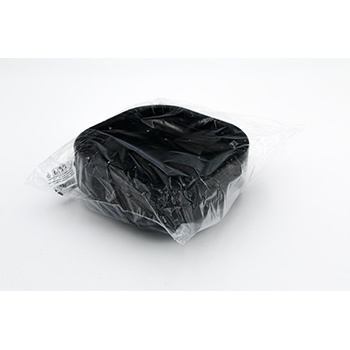Paquete de 50 pzs bandejas termosellables 180x180x25 mm   11,5 g PP negro