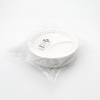Confezione di 50 pz diam. 23 cm 15 g POLPA DI CELLULOSA bianco