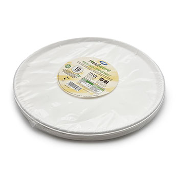 71601 10 pz piatti pizza diam. 315 mm   36 g PULP bianco