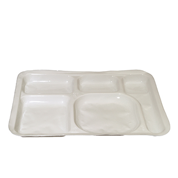 30120 500 pcs meal trays 450x330 mm   16 g PS white