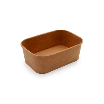 30704 50 pcs deli-food containers 172x120x56 mm   18 g C/PAP brown
