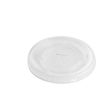 50 pcs lid for cups diam. 82,2 mm 2,153 g PET transparent