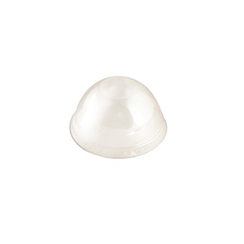 61705 50 pcs lid for cups diam. 85 mm   2,7 g PLA transparent