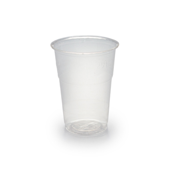 61709 1 pzs vasos diam. 78 mm  300 ml  5,5 g PLA transparente