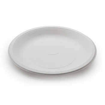 Una sola pieza de 20 pzs platos medio-hondos diam. 210 mm   8 g C/PAP blanco