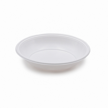 Una sola pieza de 20 pzs platos hondos diam. 210 mm   20 g PP blanco