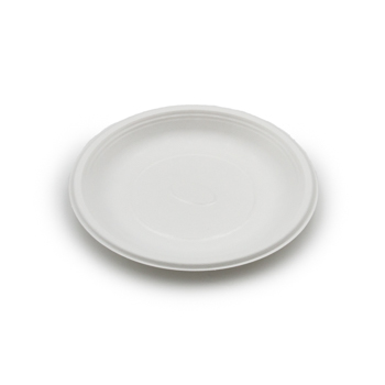 71460 20 pcs dessert plates diam. 165 mm   5 g C/PAP white