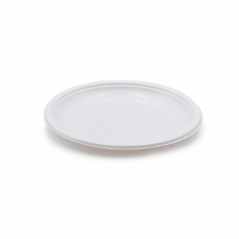 71590 50 pzs platos llanos diam. 210 mm   14 g PP blanco