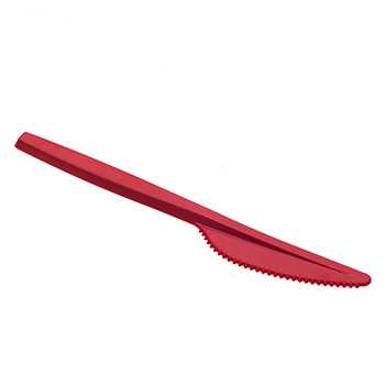 80673 15 pz coltelli 175 mm 2,8 g PS rosso
