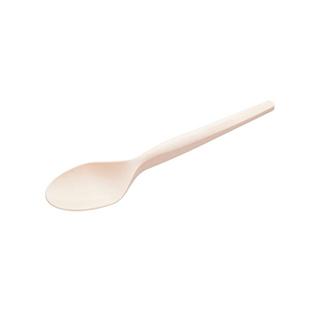 Singolo pezzo di 20 pz cucchiai 165 mm 4,8 g MATER-BI bianco