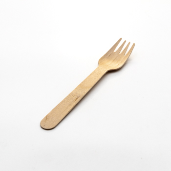 Una sola pieza de 20 pzs tenedores 160 mm   2,5 g WOOD marrón