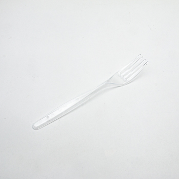 Una sola pieza de 20 pzs tenedores 180 mm   3,7 g PS transparente