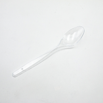 Single Pieces of 20 pcs spoons 180 mm   3,9 g PS transparent